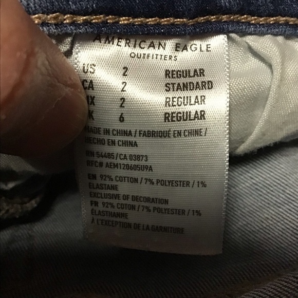 American Eagle Hi-Rise Jegging Crop Jeans - Picture 3 of 10